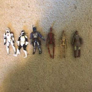 Star Wars figures